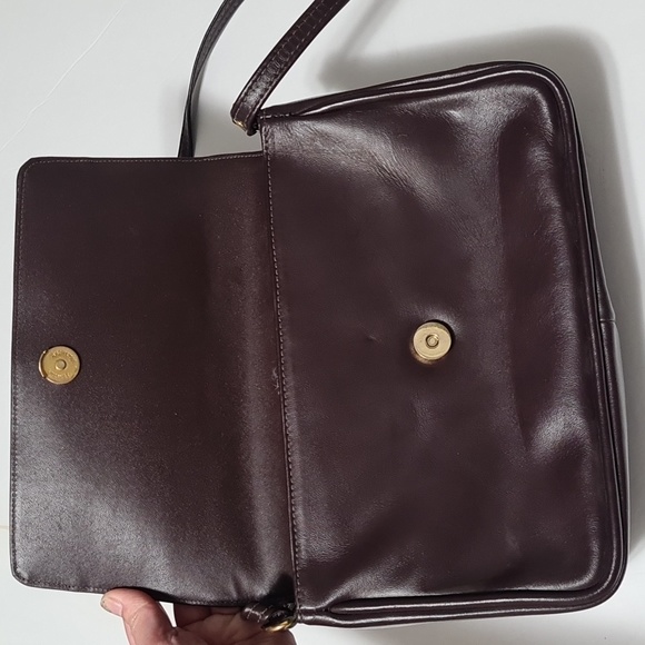 Leco brown leather shoulder bag - Picture 2 of 10